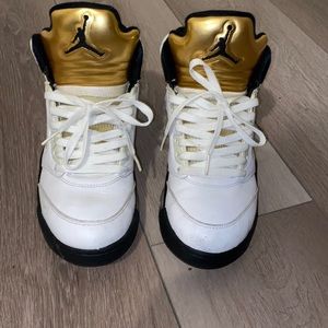 Mens Jordan 5 “Olympic Gold”